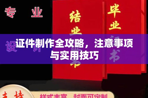 勐腊证件制作全攻略，注意事项与实用技巧