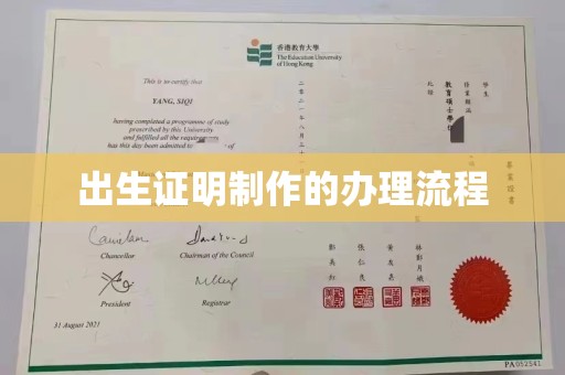 勐腊出生证明制作的办理流程
