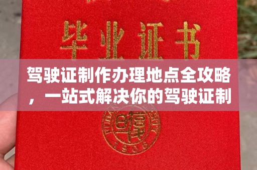 勐腊驾驶证制作办理地点全攻略，一站式解决你的驾驶证制作需求