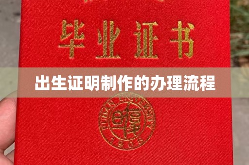 勐腊出生证明制作的办理流程