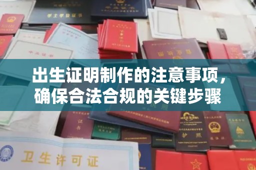勐腊出生证明制作的注意事项，确保合法合规的关键步骤
