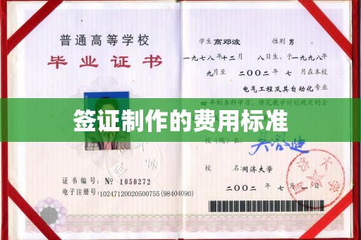 勐腊签证制作的费用标准