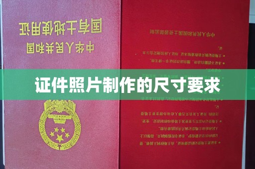勐腊证件照片制作的尺寸要求